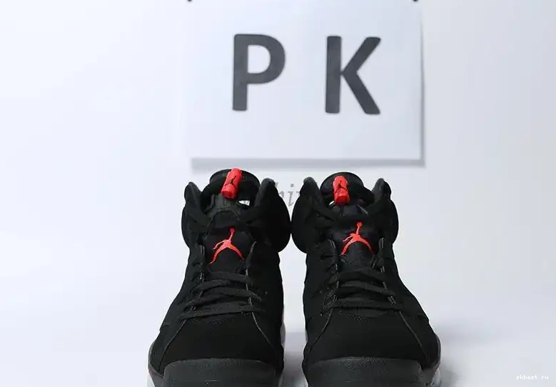 MATERIALS Jordan 2019 TO Infrared 6 SHIP PK Black READY Retro GOD RETAIL 0512